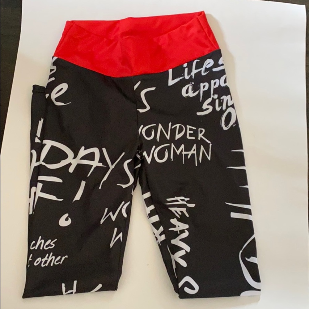 Yoga Leggings Spandex Wonder Woman